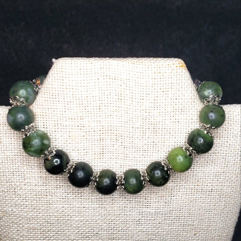 Green jade bracelet